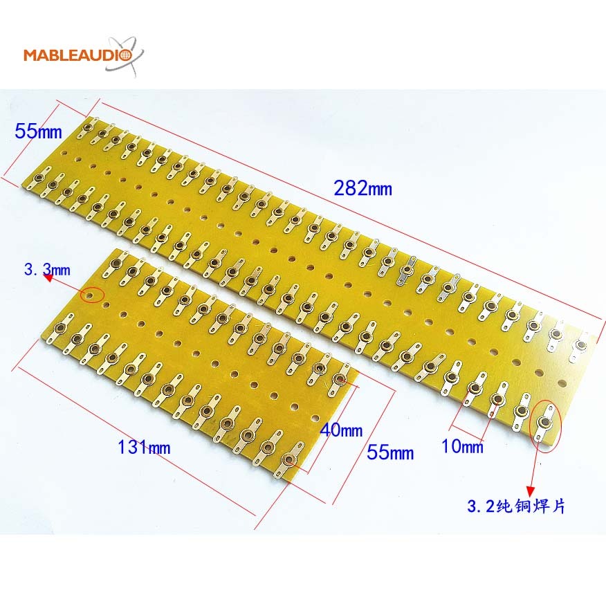 MABT0007-S 2pcs 13X2pins turrets board 3.2