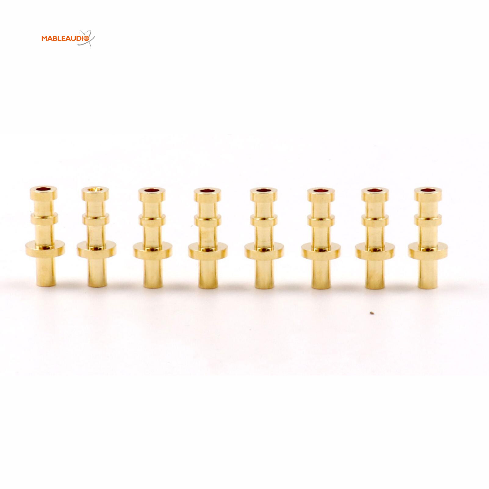 MATU0005B 50pcs 2mm Gold plated turrets