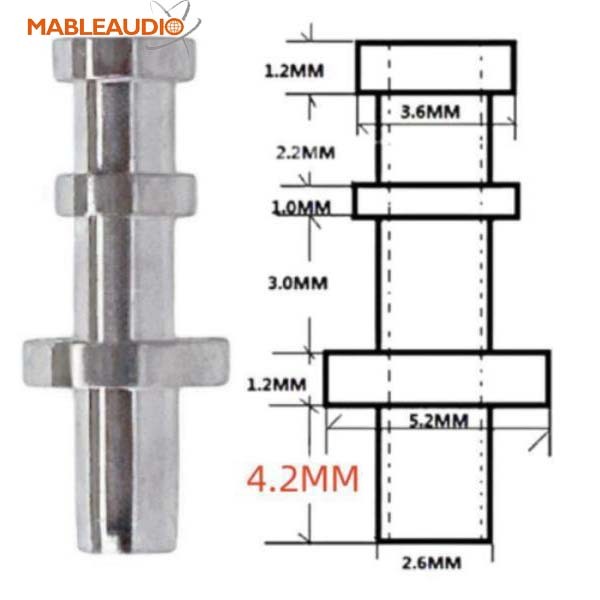 MATU0006B 50pcs round turrets for 3mm board with nickel plated