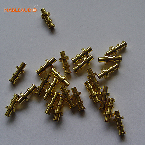 MATU0005B 50pcs 2mm Gold plated turrets