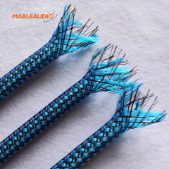 Blue PP+black PET woven