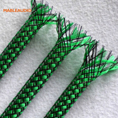 Green PP+black PET woven