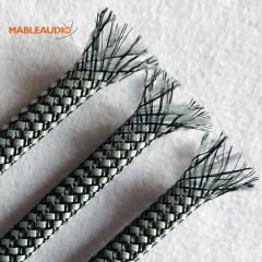 Dark grey PP+black PET woven