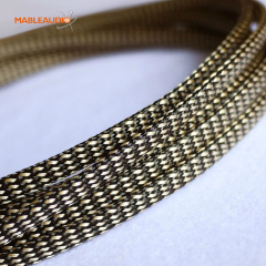 Gold and black
