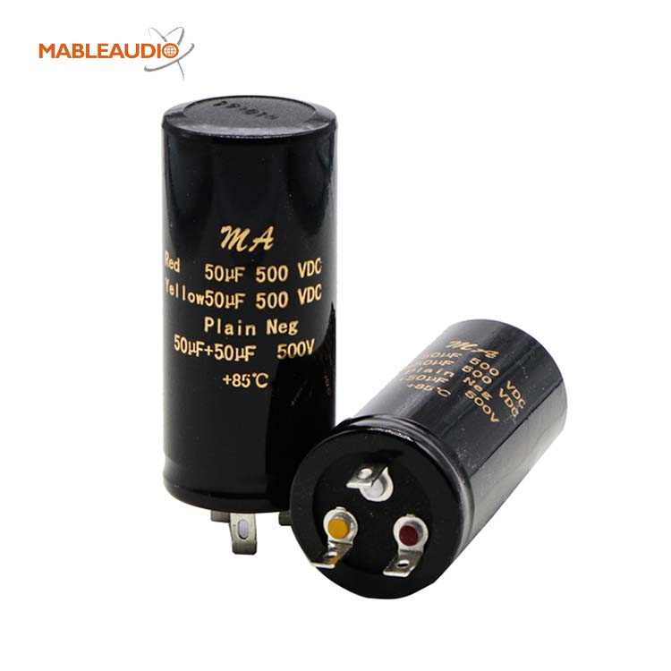 MAEC0015 500V 50uF+50uF Electrolytic capacitors