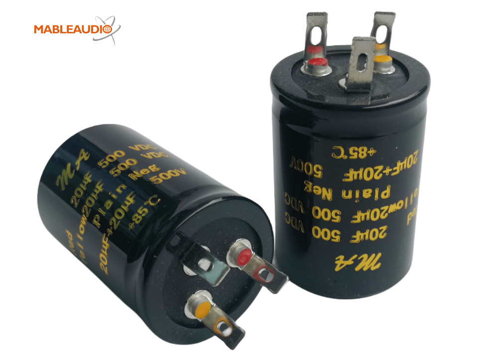 MAEC0025 500V 20uF+20uF Electrolytic capacitors