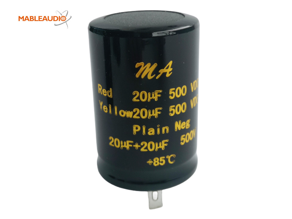 MAEC0025 500V 20uF+20uF Electrolytic capacitors