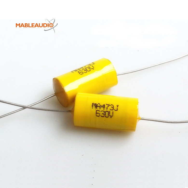 MACP0011 10pcs 630V 473 DC metallized polyester film axial capacitor MKT