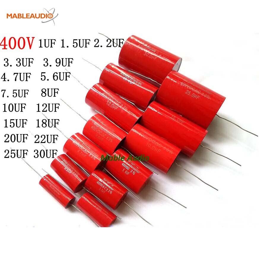 MACM0008 MKP Cap 400V 15uF DC metalized polypropylene film axial capacitor