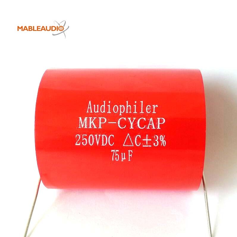 MACM0025 MKP CAP 250V 75UF DC metalized polypropylene film axial capacitor
