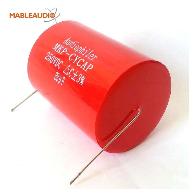 MACM0026 MKP Cap 250V 82UF DC metalized polypropylene film axial capacitor