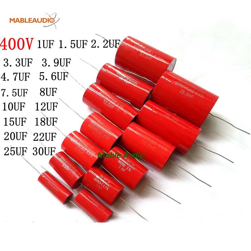 MACM0030 MKP CAp 400V 7.5UF DC metalized polypropylene film axial capacitor