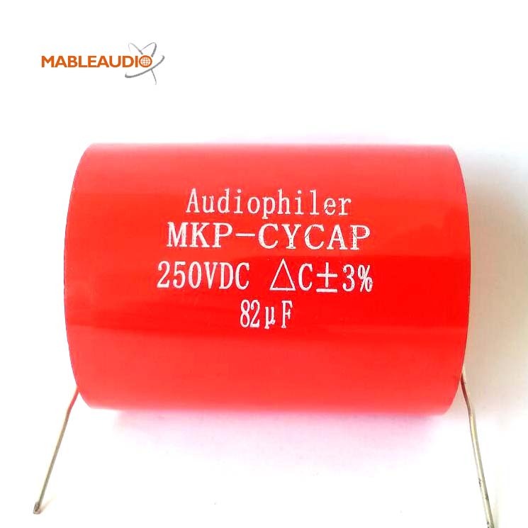 MACM0026 MKP Cap 250V 82UF DC metalized polypropylene film axial capacitor