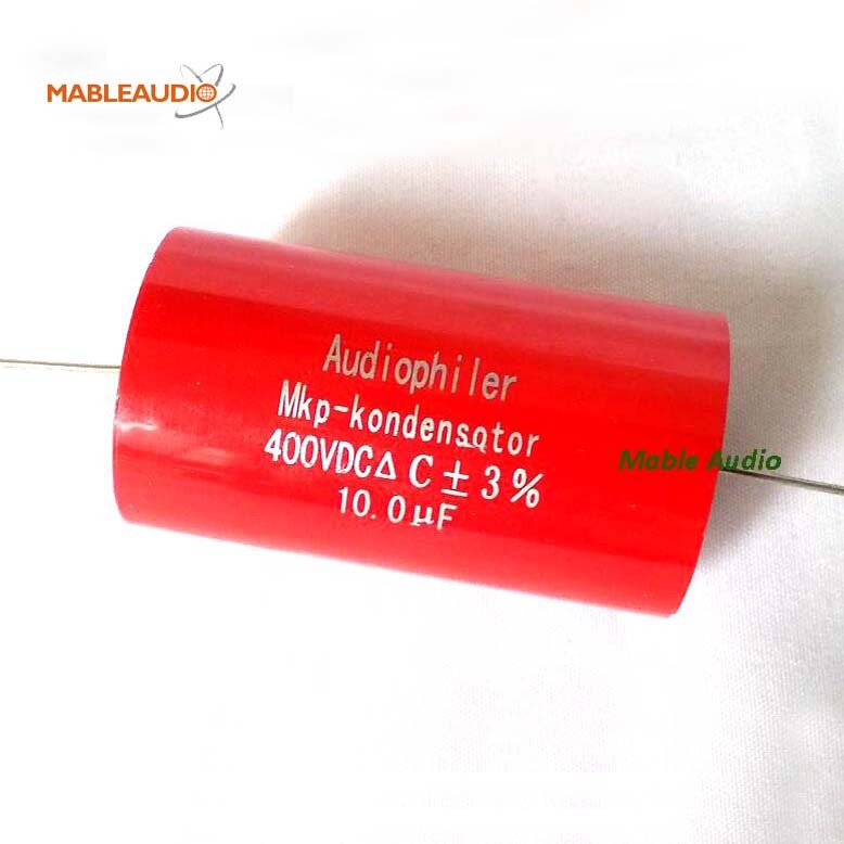 MACM0007  MKP Cap 400V 10uF DC metalized polypropylene film axial capacitor