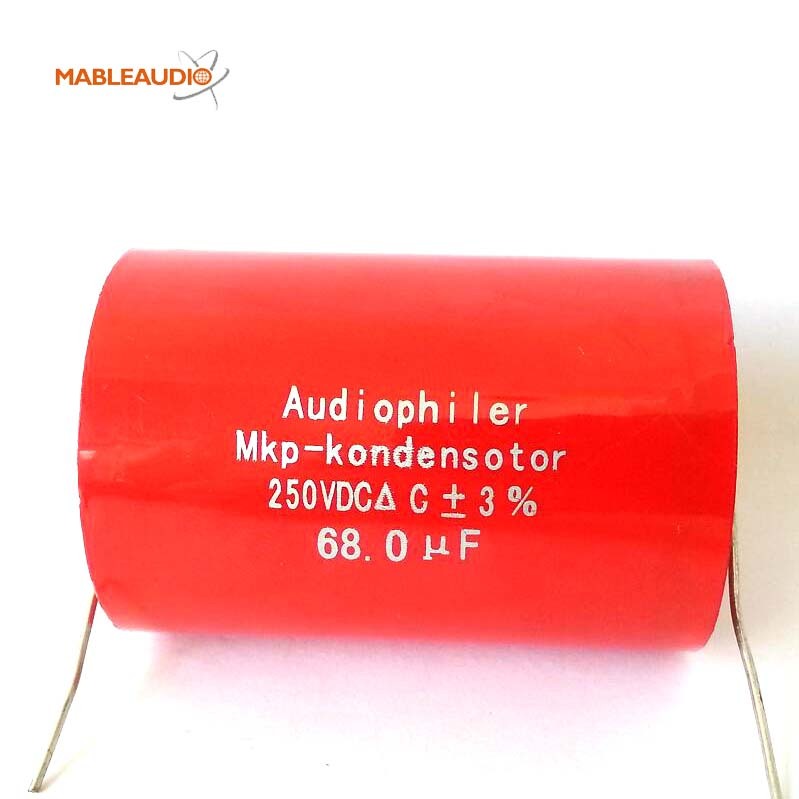 MACM0024 MKP Cap 250V 68UF DC metalized polypropylene film axial capacitor