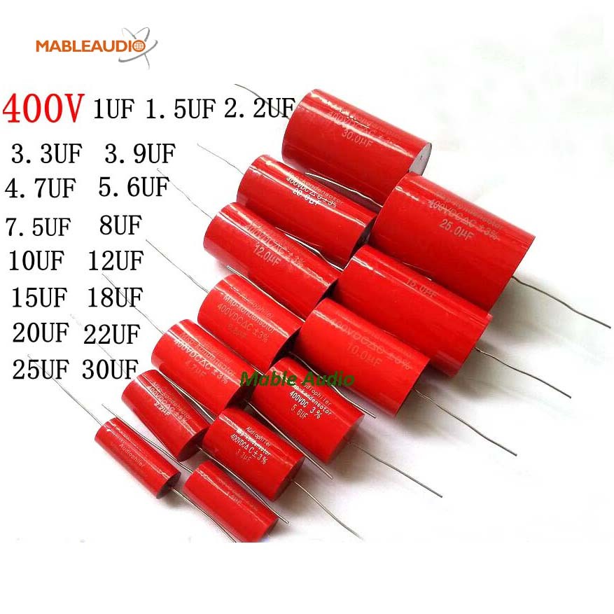 MACP0396  MKP 400v 12UF Capacitor DC metalized polypropylene film axial capacitor