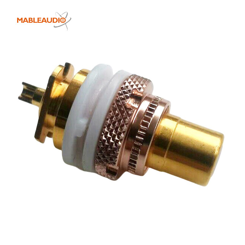 MAEZ0003 EIZZ EZ-103 24K Gold Plated Female RCA Jack Connector