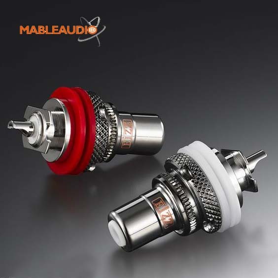 MAEZ0004 EIZZ EZ-104 Female RCA Jack Rhodium Plated tellurium copper Teflon