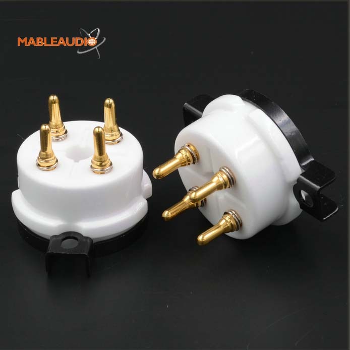 MAEZ0021 EZ-1104B GZC4-D 4pin Gold plated ceramic Sockets