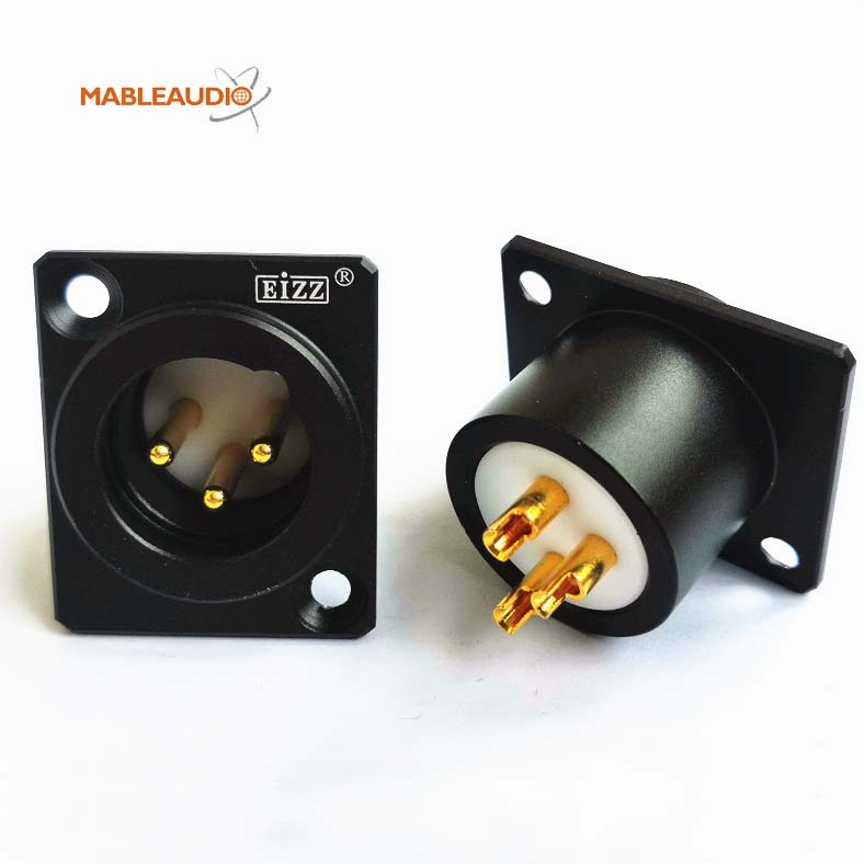 MAEZ0019 EIZZ EZ-108M 3 pin XLR male socket