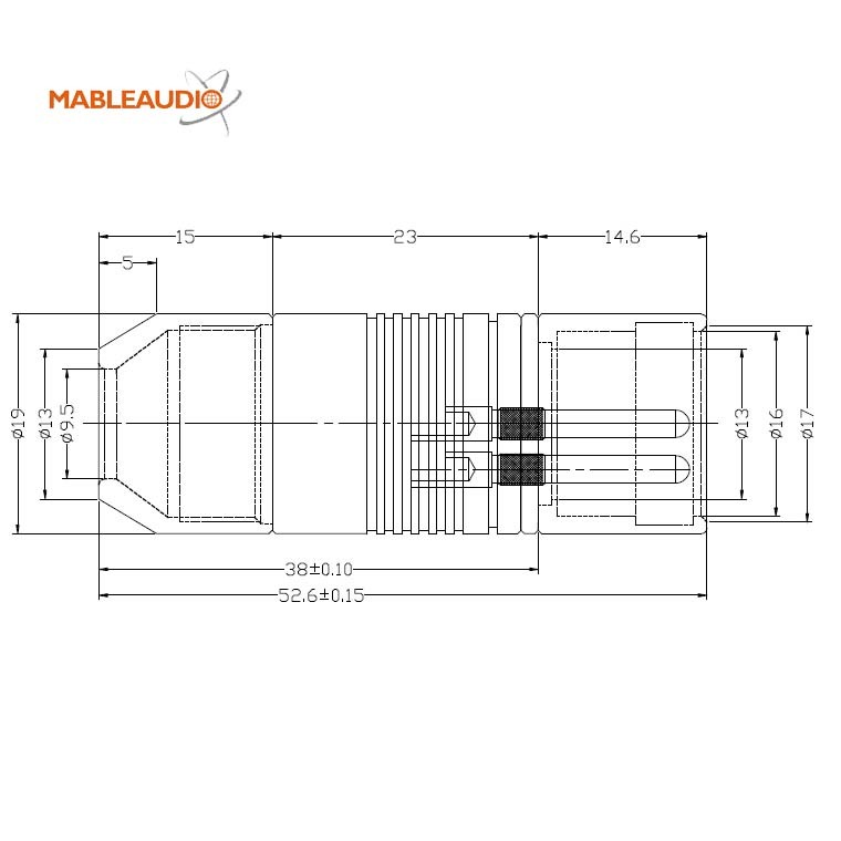 MAEZ0067M MAEZ0067F  EIZZ  EZ-206M  EZ-206F male and Female XLR connectors
