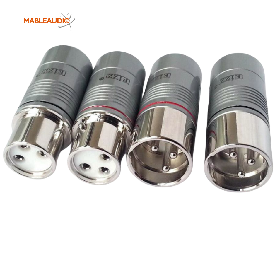 MAEZ0056 MAEZ0057  EIZZ EZ-205M male and female XLR connector