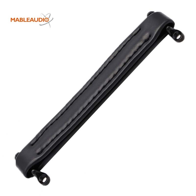 MAHD0001J/MAHD0001G black leather handle with black hardware