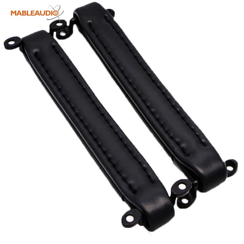 MAHD0001J/MAHD0001G black leather handle with black hardware