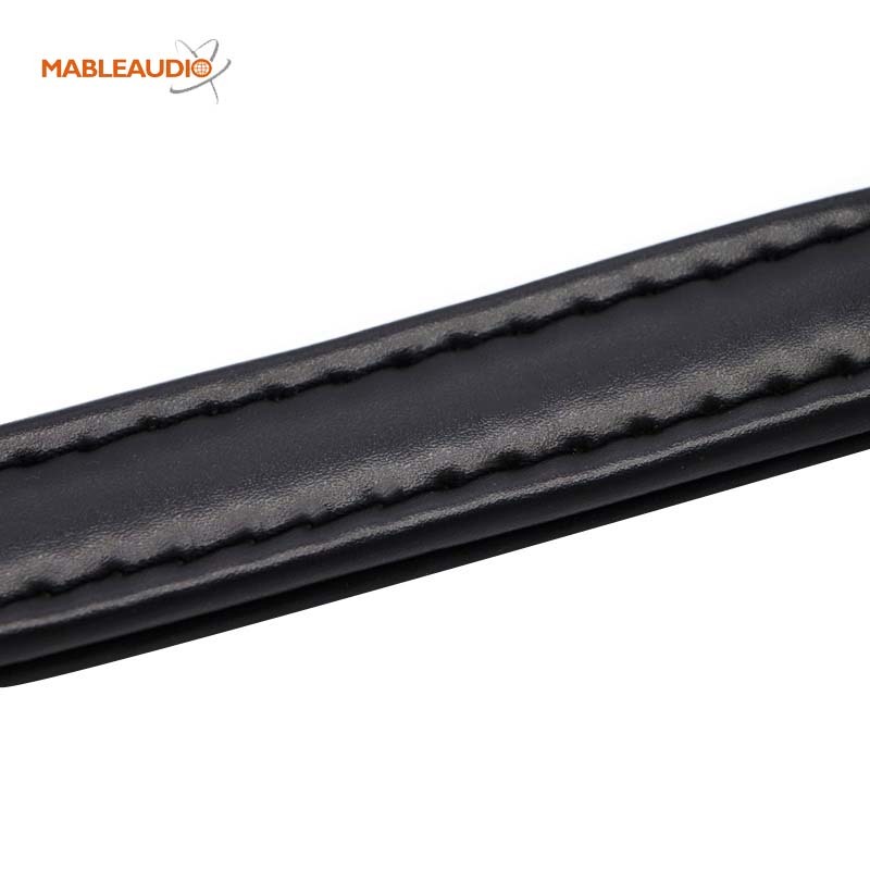 MAHD0001J/MAHD0001G black leather handle with black hardware