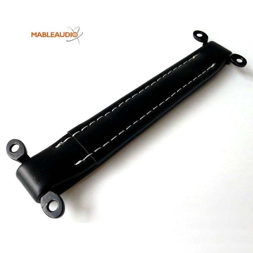 MAHD0001J/MAHD0001G black leather handle with black hardware