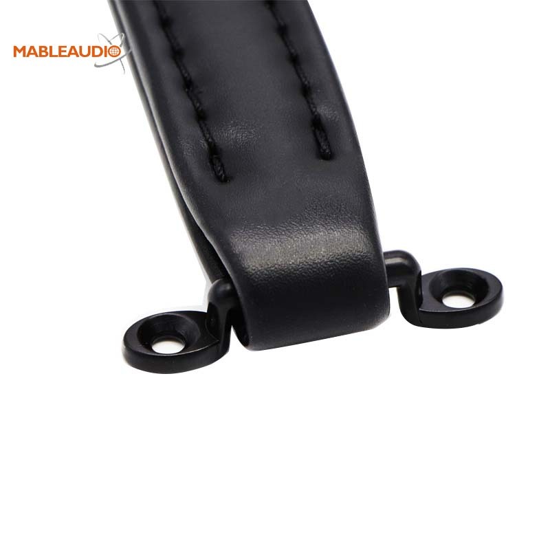 MAHD0001J/MAHD0001G black leather handle with black hardware