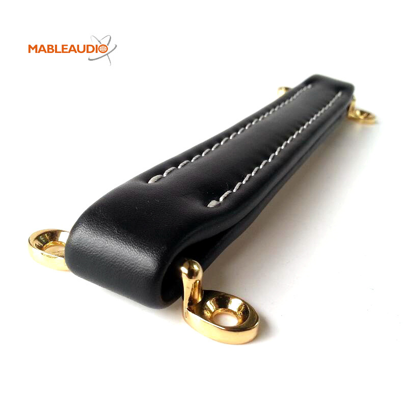 MAHD0034G Black handle w/gold hardware