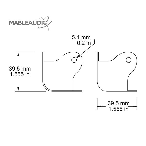 MAHA0001 8pcs Metal corner