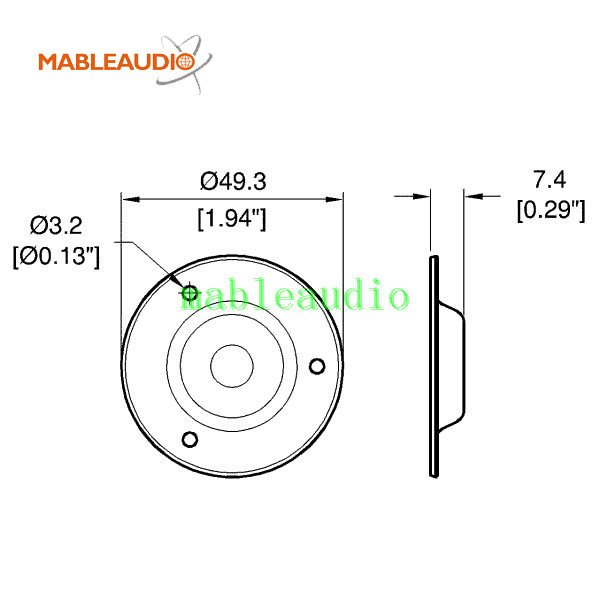 MAHA0007 10pcs cabinet Jack plate