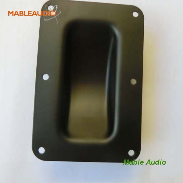 MAHA0167 Castor plate Steel Black
