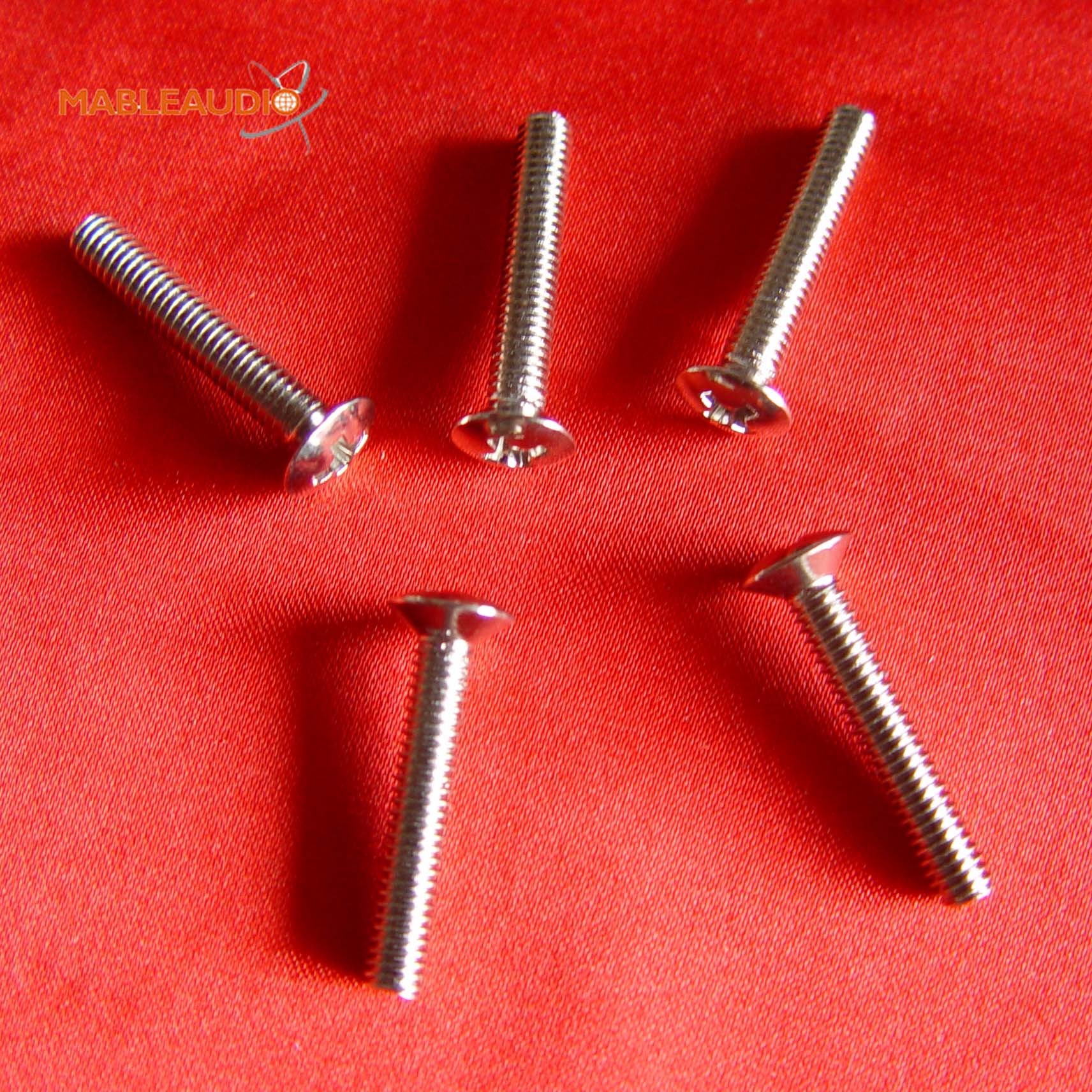 MAHA0017 50pcs Oval/raised head screws