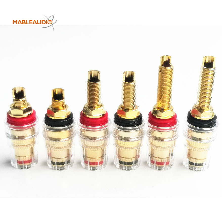 MABG0003 Gold binding post with long end