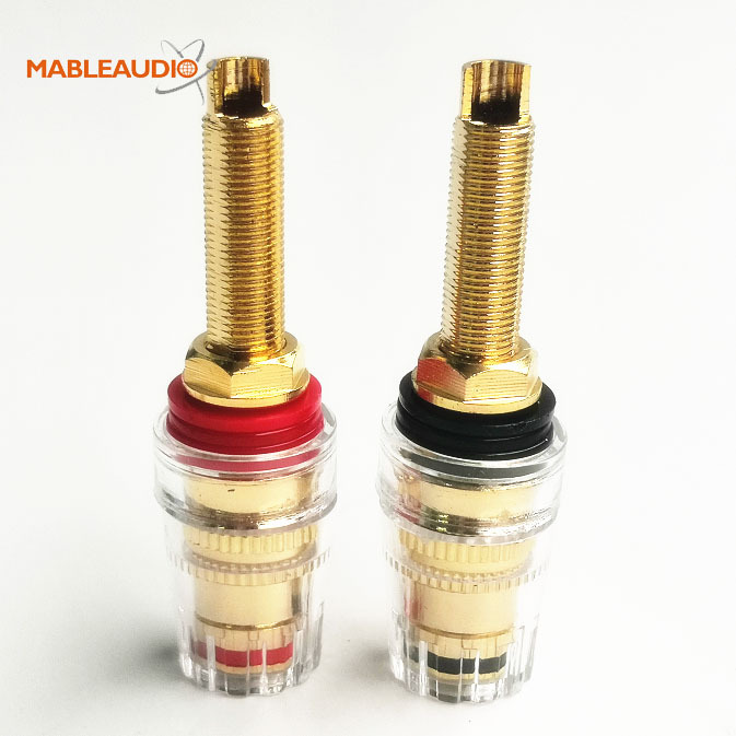 MABG0003 Gold binding post with long end