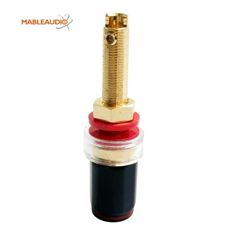 MAJP0551G 0052 65mm long gold color binding post