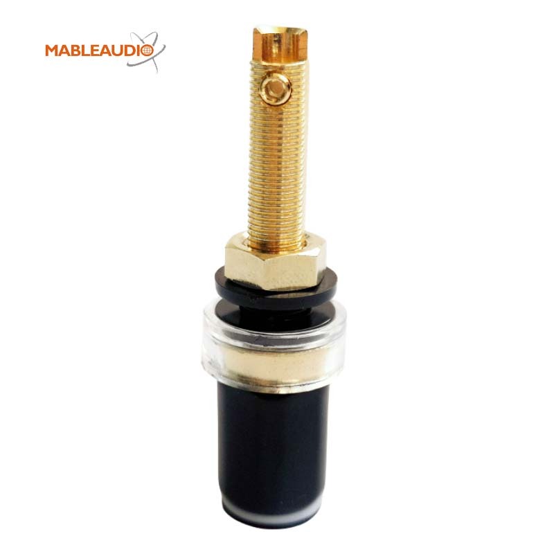 MAJP0551G 0052 65mm long gold color binding post