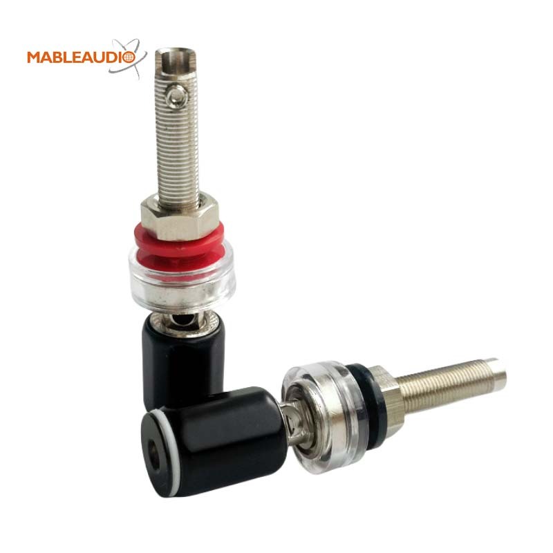 MAJP0551R 0052 65mm long Rhodium plated binding post