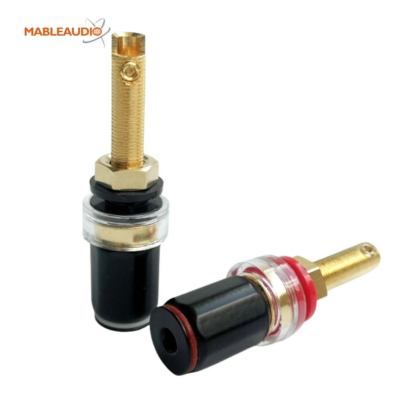 MAJP0551G 0052 65mm long gold color binding post