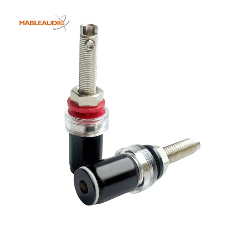 MAJP0551R 0052 65mm long Rhodium plated binding post