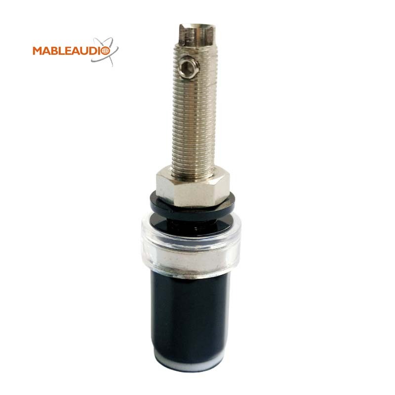 MAJP0551R 0052 65mm long Rhodium plated binding post