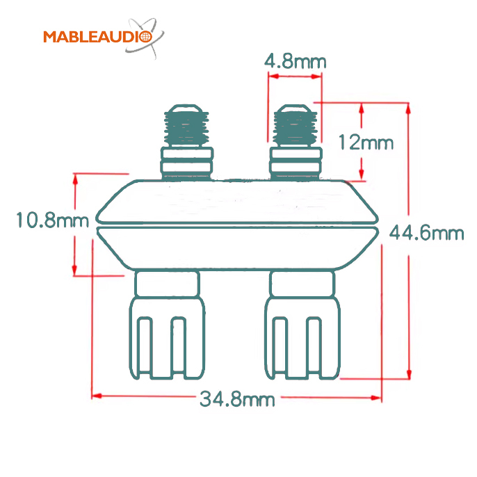 MAJP0336 5pcs binding post