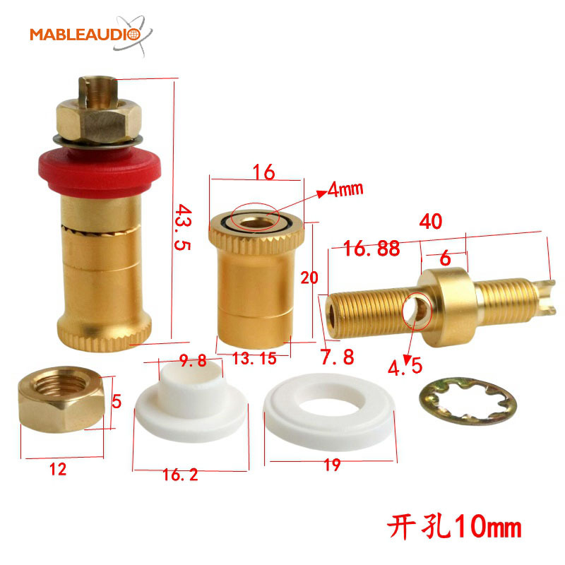 MAJP0298 Short Binding post