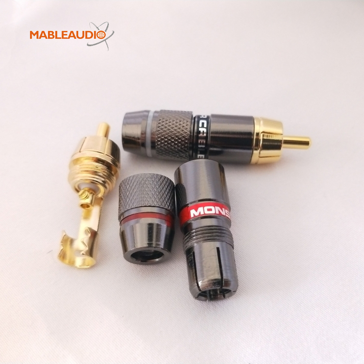MAJP0380 4pcs Monster RCA male