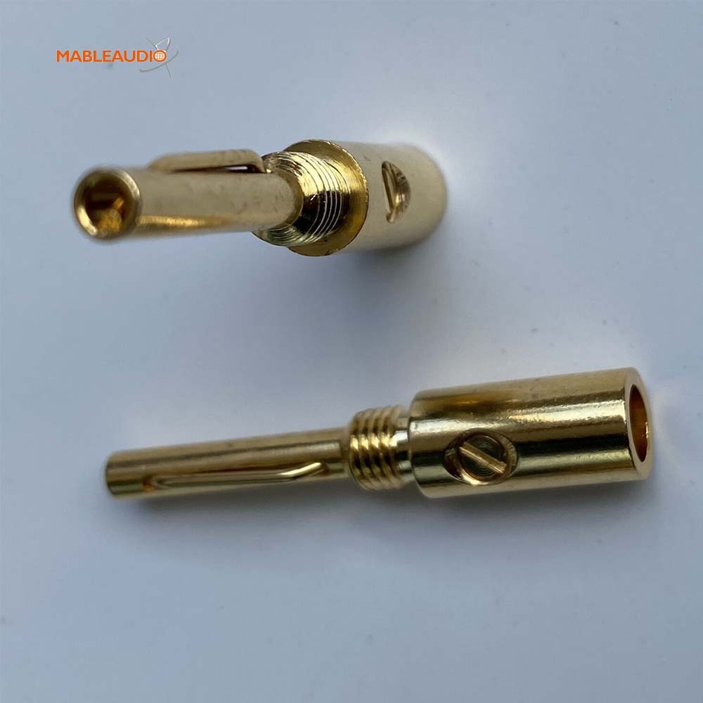 MAJP0523 4pcs gold Banana Plug
