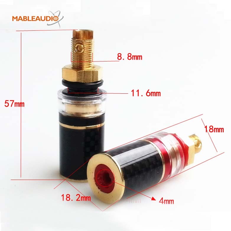 MAJP0585G 563G Gold binding post high grade