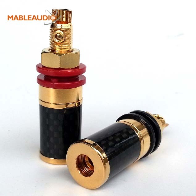 MAJP0460B Carbon Fiber Binding Post B black